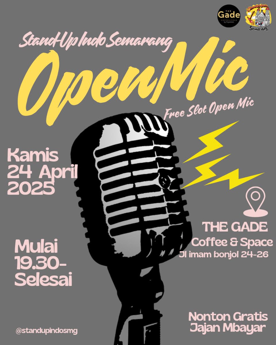 Info sob, kegiatan kocak malam ini, jangan lupa merapat sob👍😁