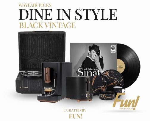 Fun_Curation's tweet image. BLACK VINTAGE DINE IN STYLE FUN! CURATION
Curating a black vintage dining experience that’s all about style and fun! 🍽️✨ Join us for a taste of nostalgia! #VintageVibes #DineInStyle #FoodieFun
NB: For design curation ideas only, CREDIT GOES TO THE RESPECTIVE OWNER