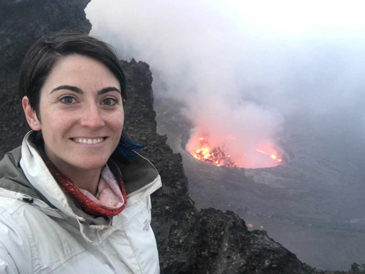 Dr. Kayla Iocovino is a geoscientist who has studied volcanoes all over the world. In the latest episode of Wild World, she talks about what its like to climb into an active volcano in the DR Congo with a bubbling lava lake at the bottom, and more! player.captivate.fm/episode/f95e77…