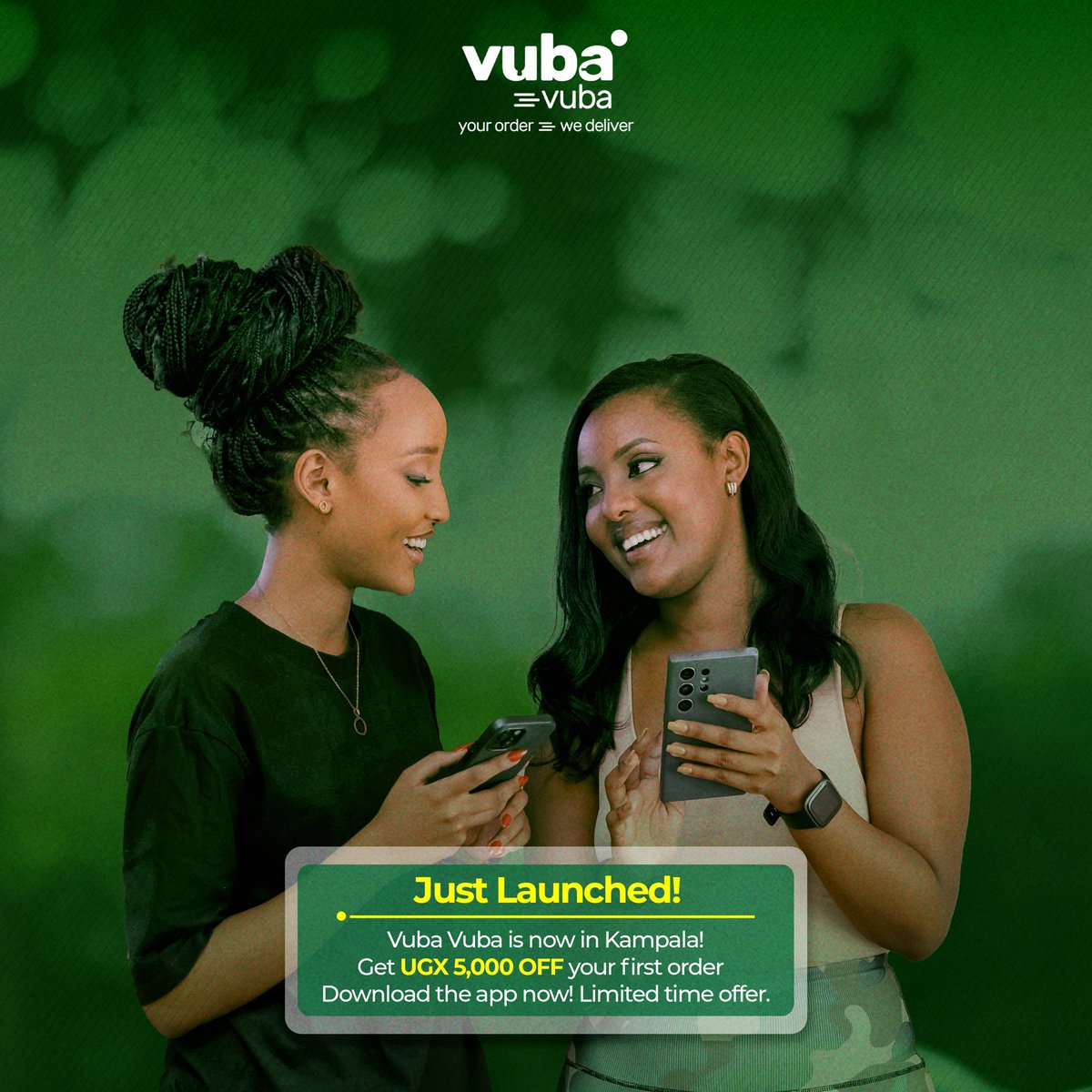 You know that feeling when things just work? Yeah, that’s us. Let’s get started, Kampala.

ORDER NOW. &gt;&gt;
vuba.co.ug