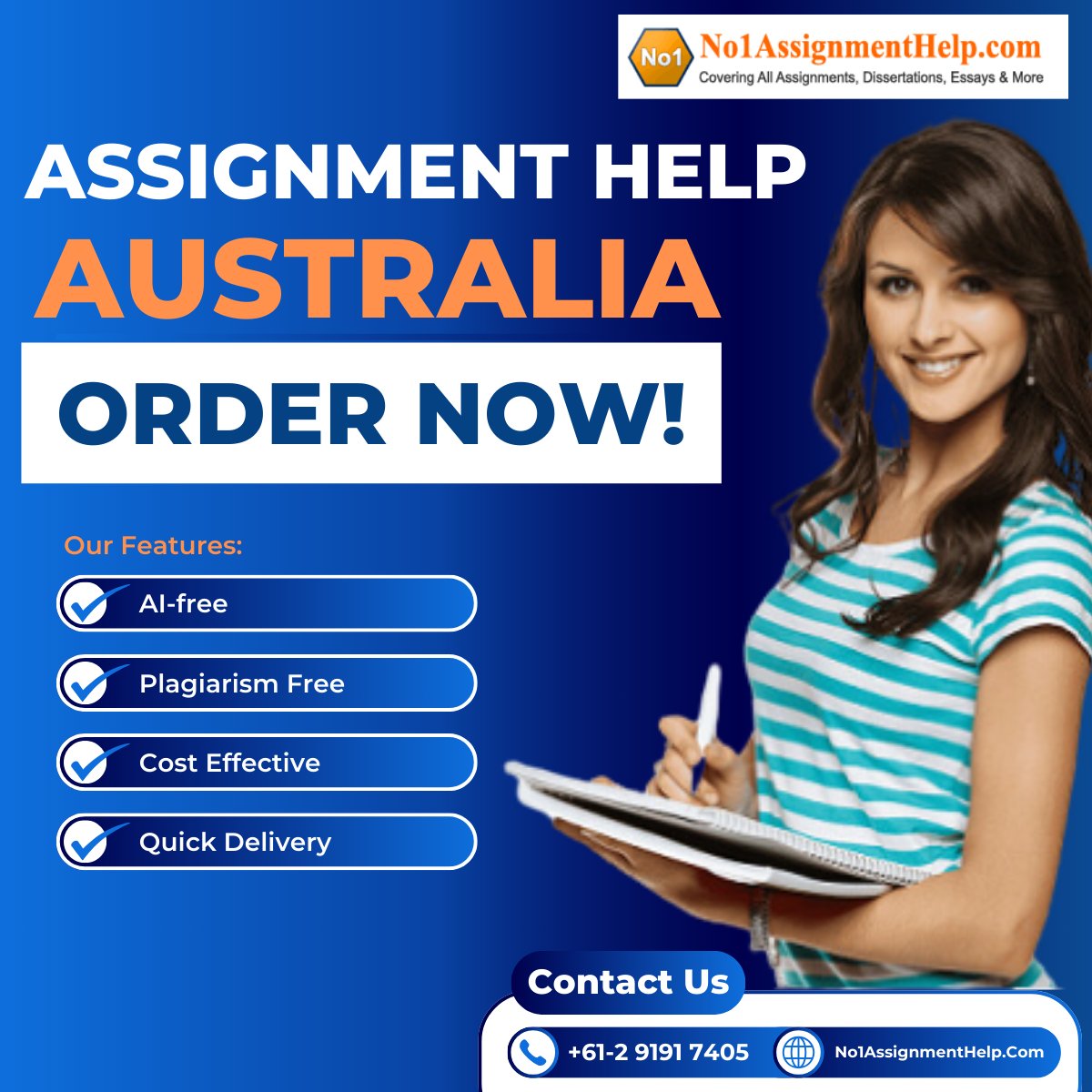 au_assignment's tweet image. 😰 Are you unable to do your assignments due to stress and anxiety? 📚 We have smart solutions: Assignment Help (academic writing services). ✅Just order &amp;amp; forget the stress! 😌

Features:
✅ AI-free
✅ Plagiarism-free
 🌐 Web: no1assignmenthelp.com/au/
#AssignmentHelpAustralia