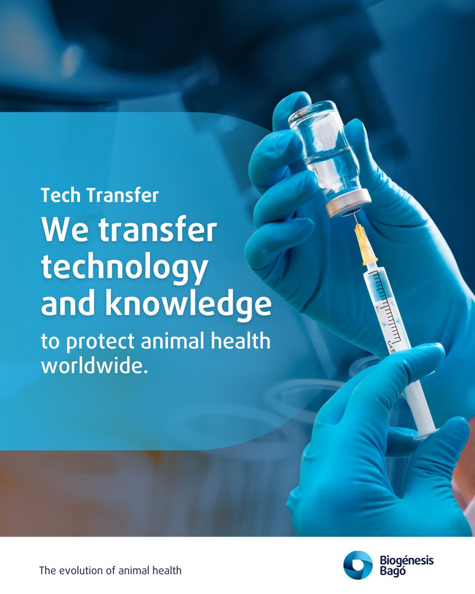 Through our Technology Transfer service, we support vaccine development against FMD &amp; rabies—from training in manufacturing to facility design. 🏭💉 

We tailor each project to local needs, ensuring high-quality solutions with advanced tech &amp; certified processes. 🌎✨

By sharing