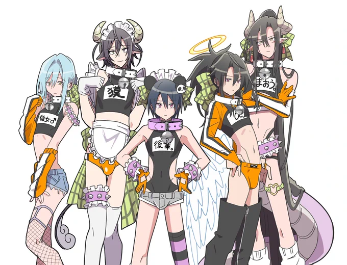 6月のコミティア新刊の人たちです 