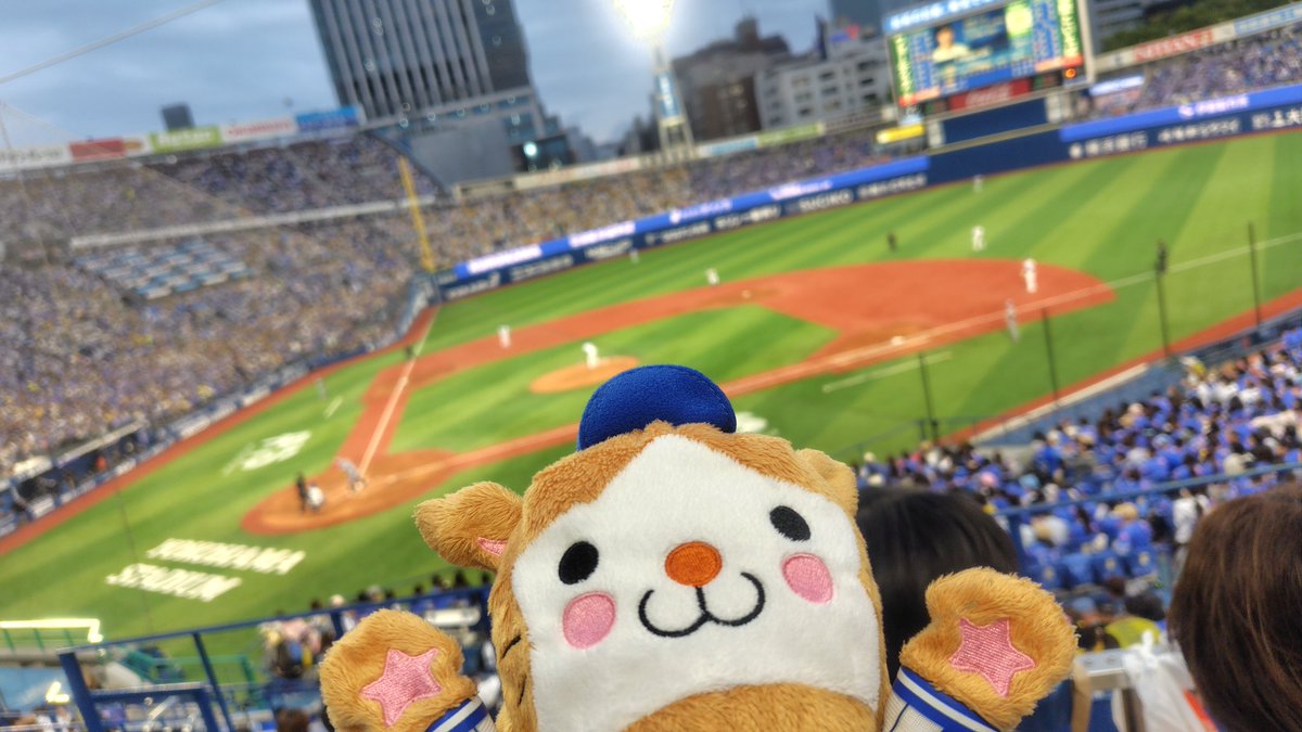 pika_Toro's tweet photo. ハマスタ！ https://t.co/87JHBx0DFG