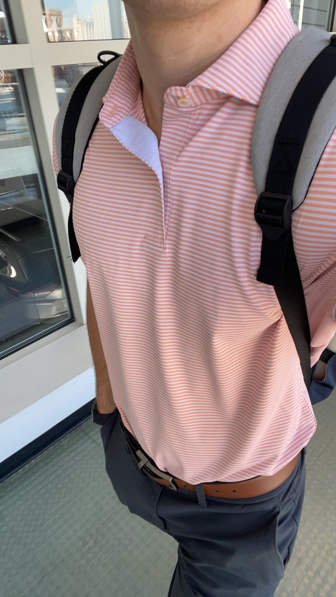 Beautiful day today calls for first polo of the year (yes it’s Peter) (yes the left hates this)