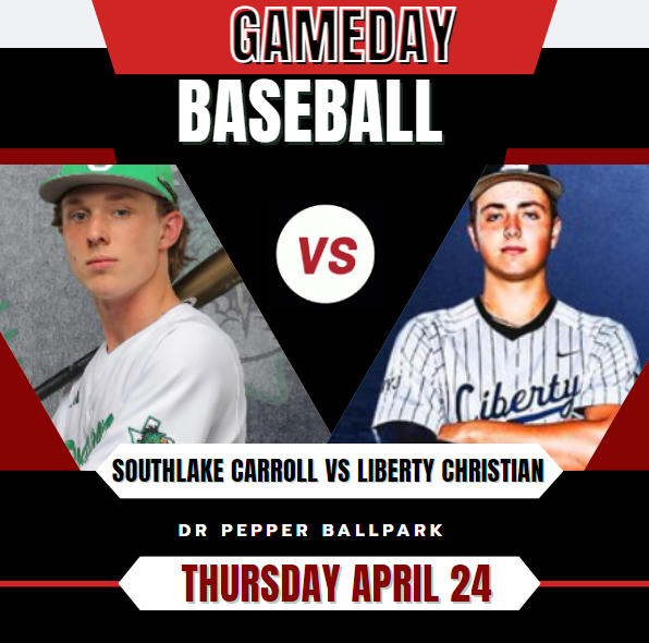 Texas UIL SPORTS (@texasuil_sport) on Twitter photo 🔥⚾️ It’s Gameday‼️🔥
Southlake Carroll vs Liberty Christian
📺Livestream: bit.ly/7N0J79i
🗓 | Thursday april 24
🕖| 7:30p.
<a href="/DragonBaseball/">Carroll Dragon Baseball</a> <a href="/LCSBaseball/">Liberty Baseball</a> <a href="/NavyOut/">Liberty Athletics</a> <a href="/LibertyArgyle/">Liberty Christian</a> <a href="/SLCAthletics/">Carroll Dragons</a> <a href="/Carrollisd/">Carroll ISD</a> <a href="/CABCSLC/">CABC</a> <a href="/Gavin_Gregory28/">Gavin Gregory</a> <a href="/dozerbaseball/">𝓡𝓸𝓫𝓮𝓻𝓽 𝓜𝓮𝓷𝓭𝓸𝔃𝓪</a> <a href="/ben_pailes/">Benjamin Pailes</a> 🔥⚾️ It’s Gameday‼️🔥
Southlake Carroll vs Liberty Christian
📺Livestream: bit.ly/7N0J79i
🗓 | Thursday april 24
🕖| 7:30p.
<a href="/DragonBaseball/">Carroll Dragon Baseball</a> <a href="/LCSBaseball/">Liberty Baseball</a> <a href="/NavyOut/">Liberty Athletics</a> <a href="/LibertyArgyle/">Liberty Christian</a> <a href="/SLCAthletics/">Carroll Dragons</a> <a href="/Carrollisd/">Carroll ISD</a> <a href="/CABCSLC/">CABC</a> <a href="/Gavin_Gregory28/">Gavin Gregory</a> <a href="/dozerbaseball/">𝓡𝓸𝓫𝓮𝓻𝓽 𝓜𝓮𝓷𝓭𝓸𝔃𝓪</a> <a href="/ben_pailes/">Benjamin Pailes</a>