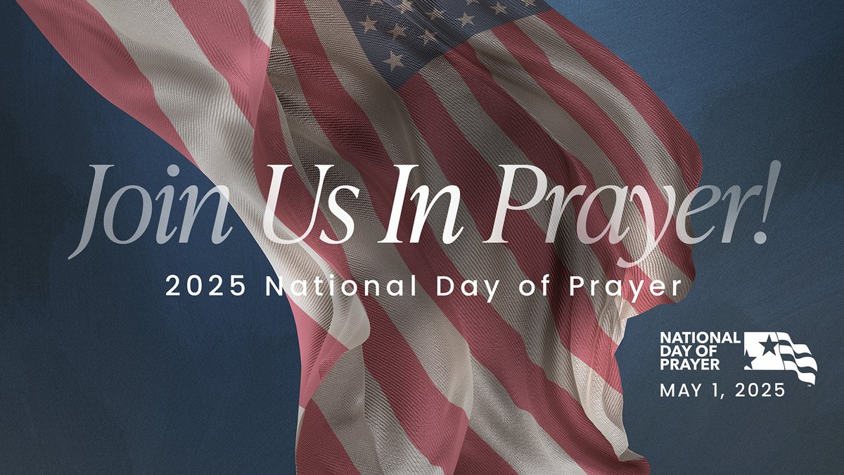 CopelandNetwork's tweet photo. National Day of Prayer is May 1 &amp; we want to invite you to join us in our Prayer Call Campaign as we lead up to this crucial day; we are fervently praying for an awakening to God in our nation. 🇺🇸 More information: https://t.co/K43KVIpwEs https://t.co/J7US44CBDj