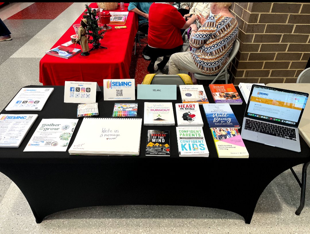 <a href="/SEL4NC/">SEL4NC</a> was grateful for the opportunity to listen to Cabarrus families and community organizations and to share resources at the Student and Family Wellness Forum. Incredible event at @cabcoschools!
