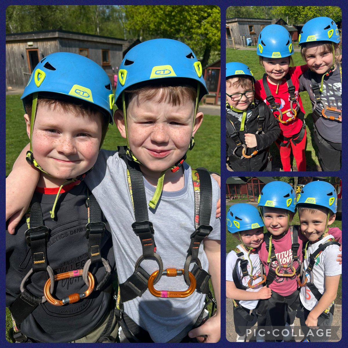 GrangeMissB's tweet photo. Year 2 are learning about resilience and perseverance at Pettypool, first stop for us - the climbing wall! Xx https://t.co/7tJmxyOjky