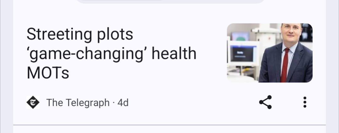 Dave West (@davewwest) on Twitter photo Ministers - more health checks are not game changing, actual action on public health would be game changing
as per <a href="/SebRees1/">Sebastian Rees</a>
x.com/IPPR/status/19…
and <a href="/felly500/">greg fell FFPH</a> hsj.co.uk/policy-and-reg…
and <a href="/swoolnough/">Sarah Woolnough</a> hsj.co.uk/service-redesi… Ministers - more health checks are not game changing, actual action on public health would be game changing
as per <a href="/SebRees1/">Sebastian Rees</a>
x.com/IPPR/status/19…
and <a href="/felly500/">greg fell FFPH</a> hsj.co.uk/policy-and-reg…
and <a href="/swoolnough/">Sarah Woolnough</a> hsj.co.uk/service-redesi…
