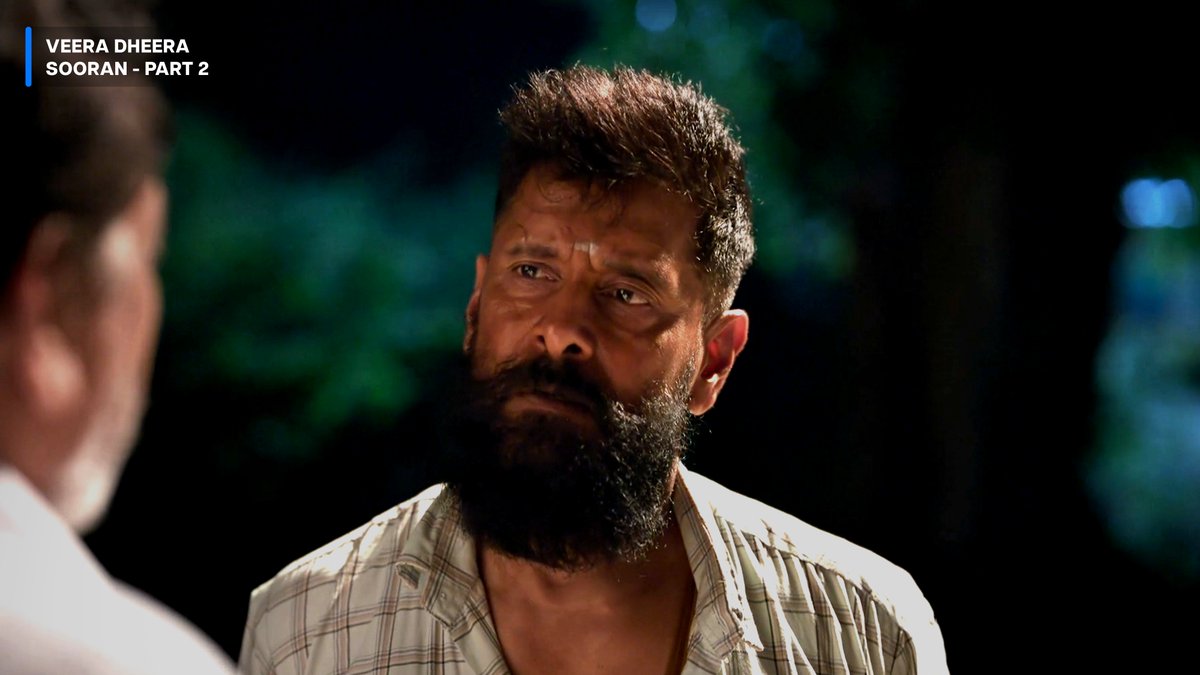 PrimeVideoIN's tweet photo. .@chiyaan Vikram as Kaali. That's it. That's the post 🔥

#VeeraDheeraSooranOnPrime, Watch Now https://t.co/rwvMeKFnOv