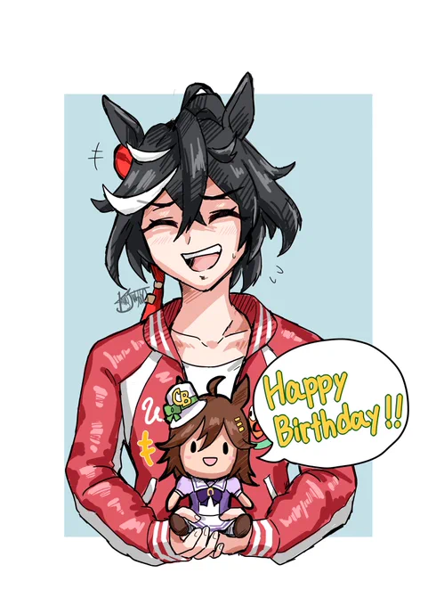 #カツラギエース生誕祭2025急ごしらえでもう一枚 