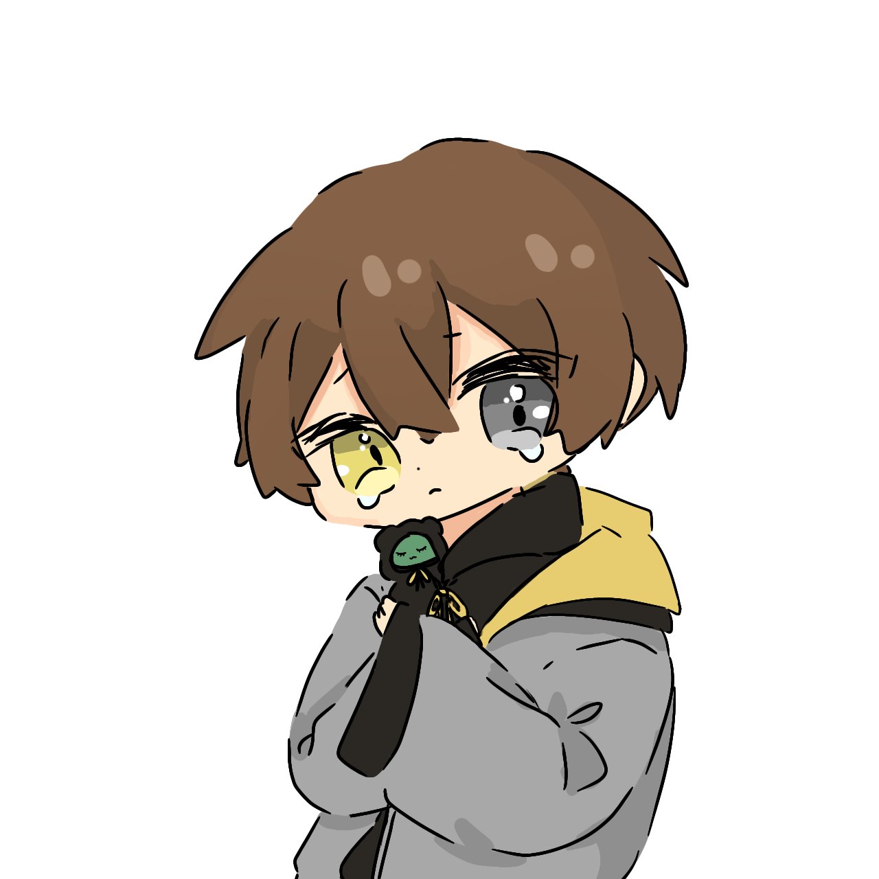そら　手描きイラスト 手描きイラスト*オリジナル【A5】 そらちゃん38ラフ付｜手描き