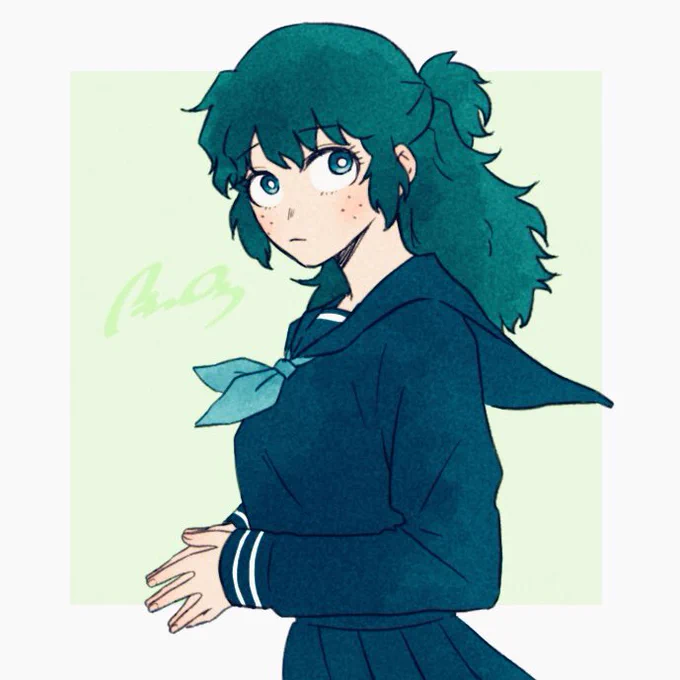 ちゃんと描きました 