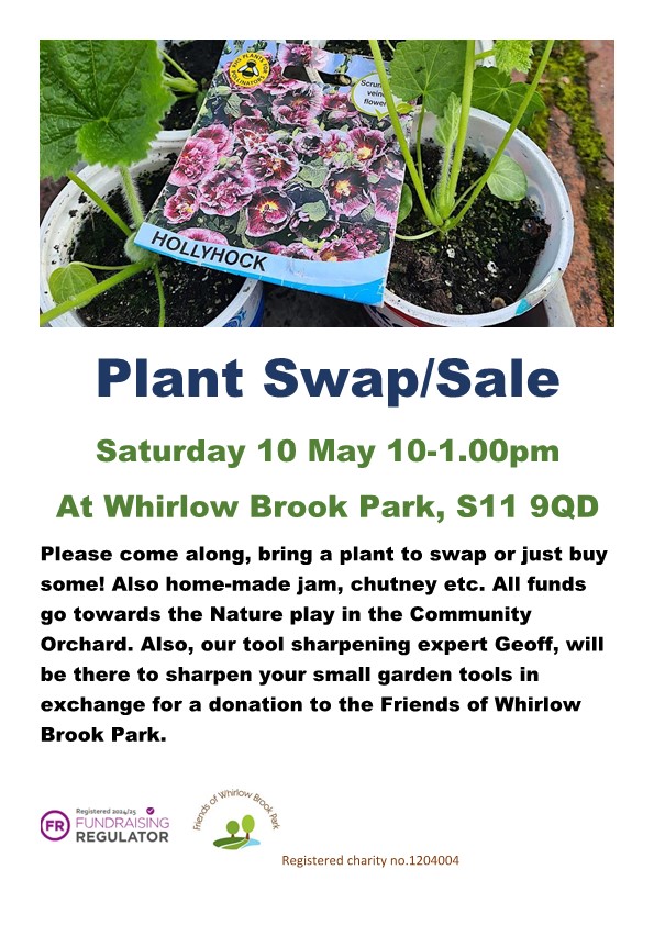 Don't forget our plant sale in just over 2 weeks!