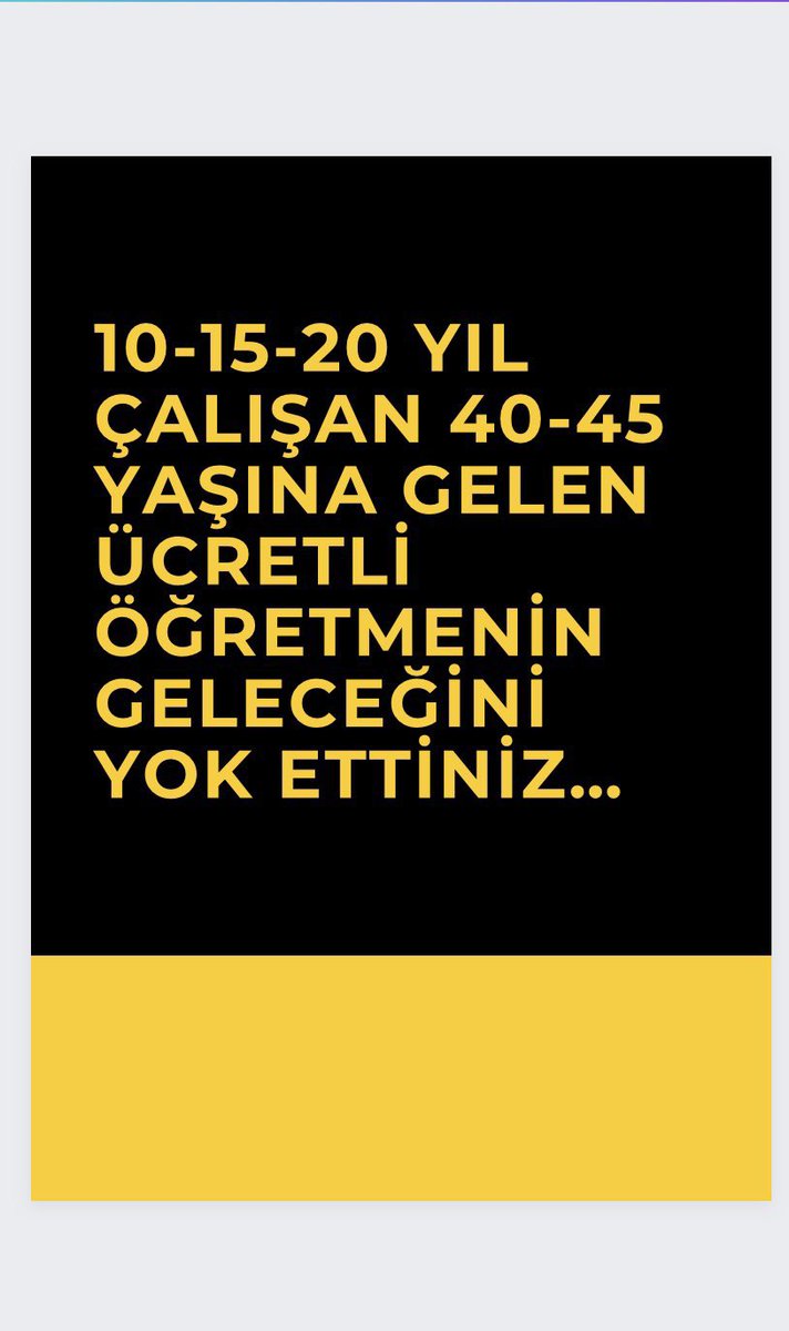 KSeritli's tweet photo. @Suat_Ozcagdas @saygi_ozturk @szctelevizyonu Suat Bey,
@tcmeb bünyesinde 10-15-20 yıl boyunca kadrolu öğretmenin durmadığı yerlerde karın tokluğuna ücret ve yarı SGK ile çalışan emektar ücretli öğretmenleri unutmayınız!
Yaşlarımız 40-45-50 oldu.
Emekli bile olamıyoruz.
@Yusuf__Tekin @RTErdogan @tcbestepe @szctelevizyonu https://t.co/4KMlgVOA8B