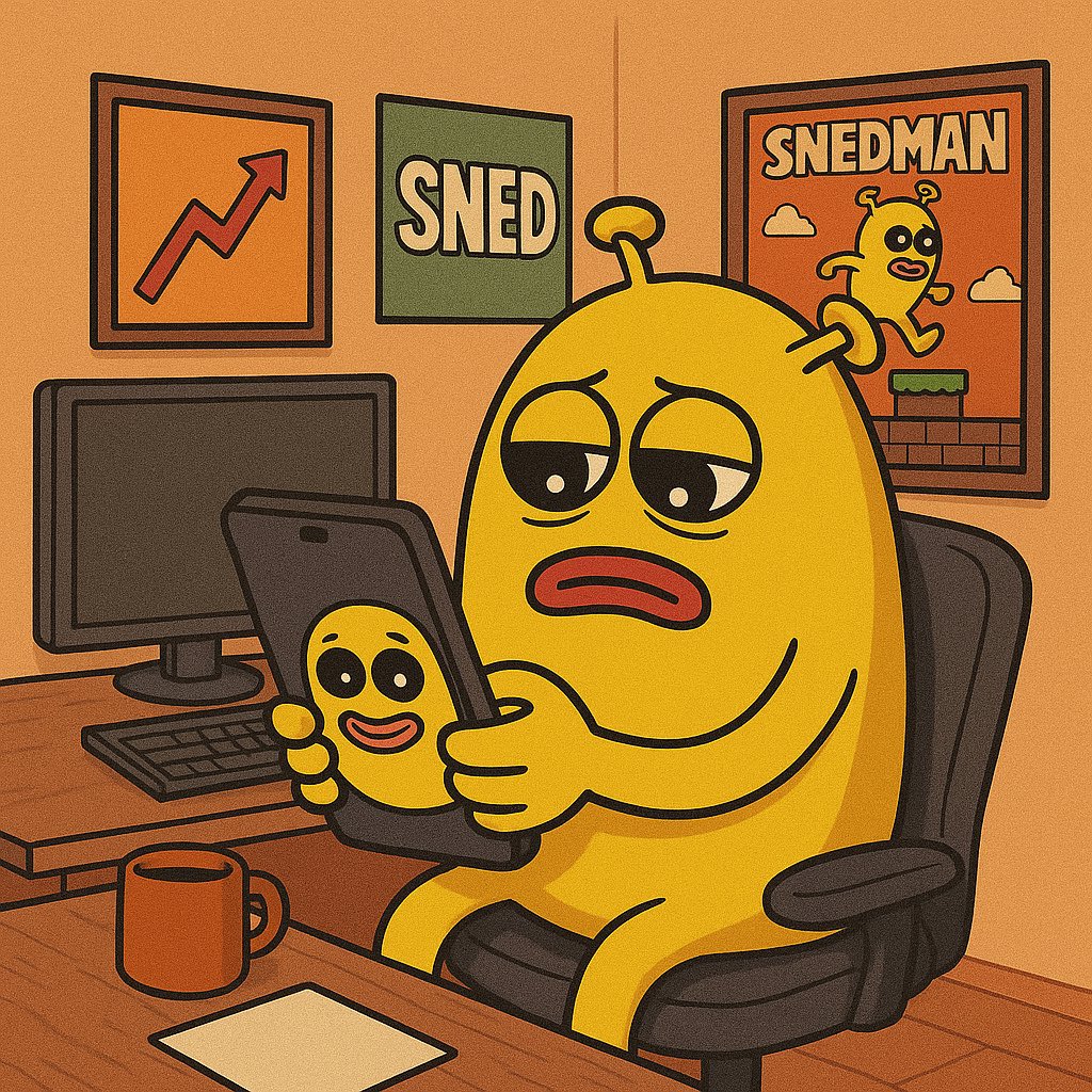 Sned has checked the chart 37 times today.

He does not know what he’s looking at.