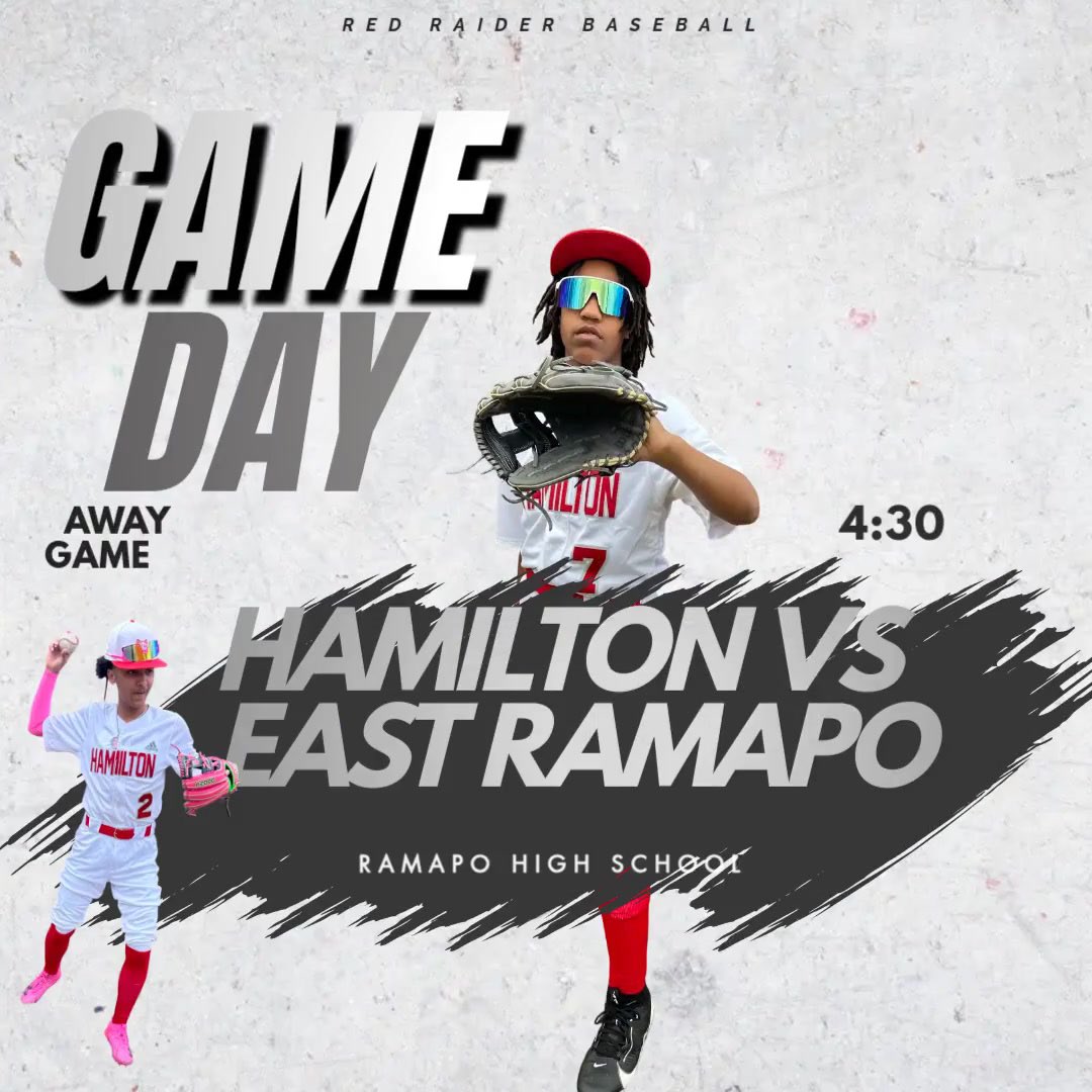 Away Game. 4:30. 
<a href="/RedRaiderAD/">Hamilton Athletics</a> <a href="/KDJmedia1/">Kevin Devaney Jr.</a> <a href="/lohudsports/">lohud sports</a>