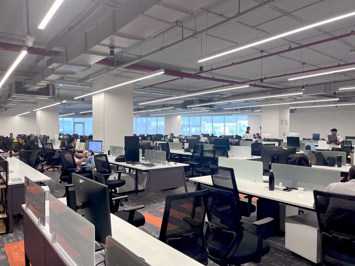 🚀 Excited to share that we've moved into our new office in Bengaluru!

This space, designed to accommodate 500+ team members, is a reflection of our growing team and the scale of the opportunity ahead of us.

At <a href="/DezervHQ/">Dezerv</a>, our vision is clear: To become portfolio managers for