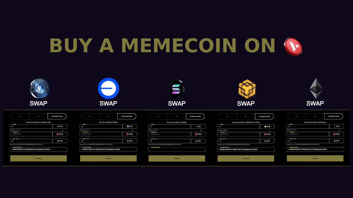 Apex Of Crypto (@apexprimed) on Twitter photo If you're a memecoin degen, trader or dev then you might want to keep an eye on <a href="/MEMETR0P0LIS/">MEMETROPOLIS</a>
They are building a Launchpad that supports not 1 but 7 chains
Heard they are yet to go live, so we are so Early
This is the future of Launchpad, right here, right now If you're a memecoin degen, trader or dev then you might want to keep an eye on <a href="/MEMETR0P0LIS/">MEMETROPOLIS</a>
They are building a Launchpad that supports not 1 but 7 chains
Heard they are yet to go live, so we are so Early
This is the future of Launchpad, right here, right now