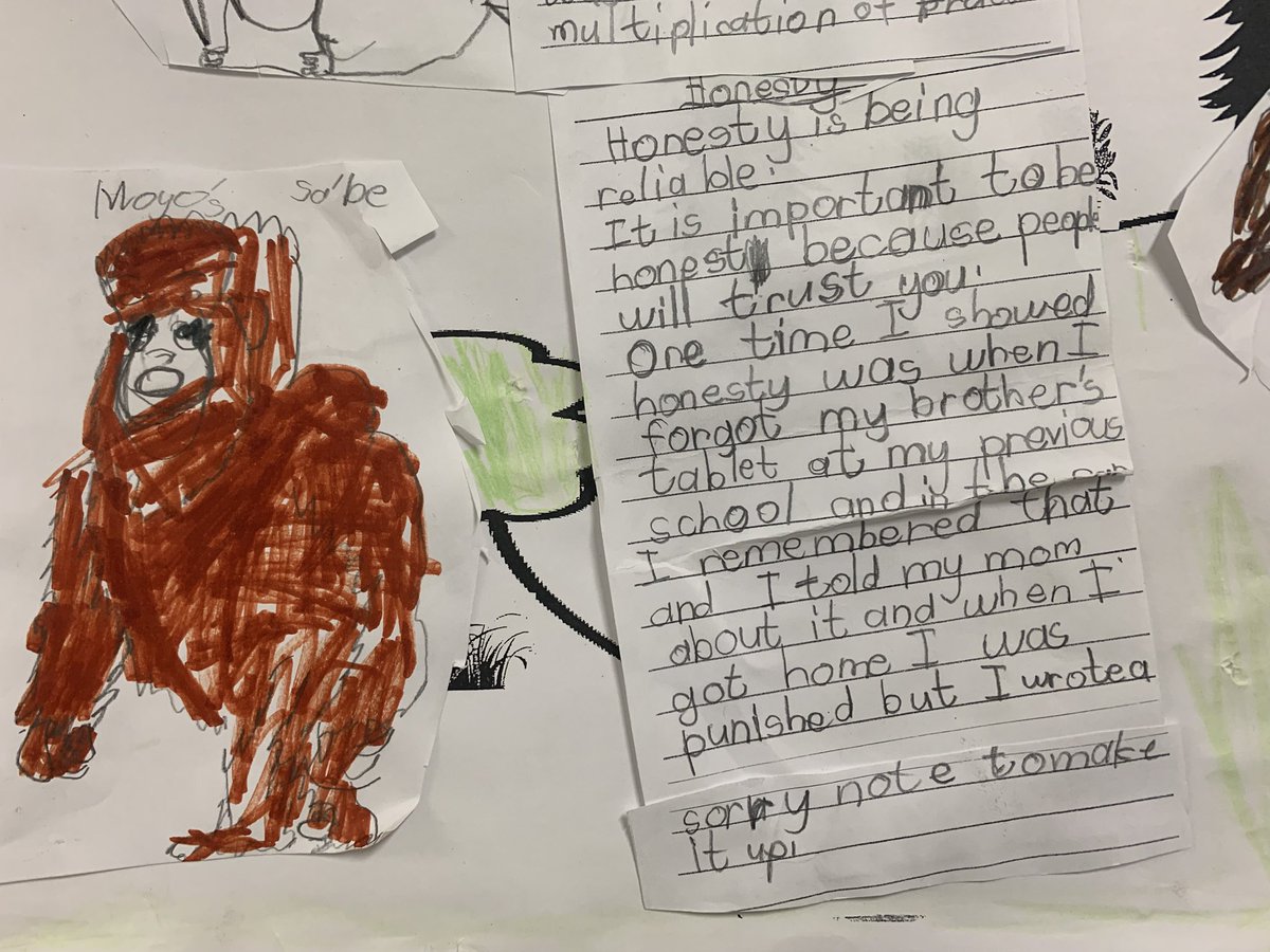 My visit to Oakridge JPS last week provided opportunity to see all of the amazing work Ss have done, supported by Primary LC <a href="/123Coady/">Alicia Coady</a> , using "Mashkiki Road" as a mentor text. <a href="/UIEC_Tdsb/">UIEC_TDSB</a>