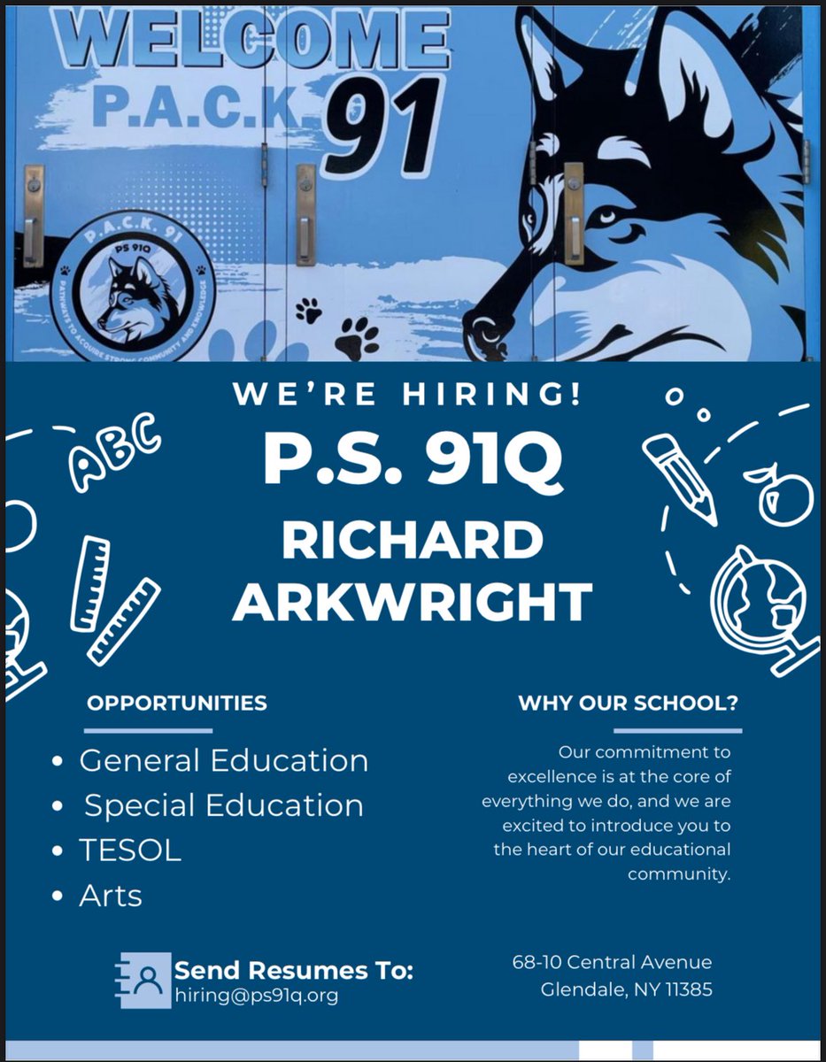 P.S. 91Q Huskies (@ps91q) on Twitter photo 