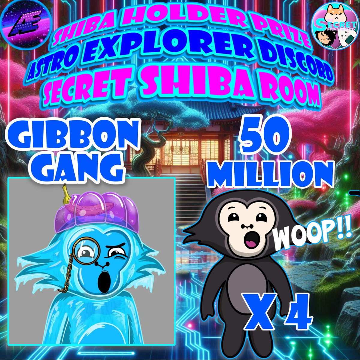 Secret Shiba Syndicate (@secretshibanft) on Twitter photo 🌞GM🌤️Secret🌥️Frens👇
👊Head to <a href="/Astro_Explorer_/">Astro Explorer | Bork Borks & Zerkers</a> Discord
👉Secret Shiba Room
5⃣ Holder Prizes🎁
1⃣Gibbon Gang
5⃣0⃣ Million Woop❌4⃣ 🌞GM🌤️Secret🌥️Frens👇
👊Head to <a href="/Astro_Explorer_/">Astro Explorer | Bork Borks & Zerkers</a> Discord
👉Secret Shiba Room
5⃣ Holder Prizes🎁
1⃣Gibbon Gang
5⃣0⃣ Million Woop❌4⃣