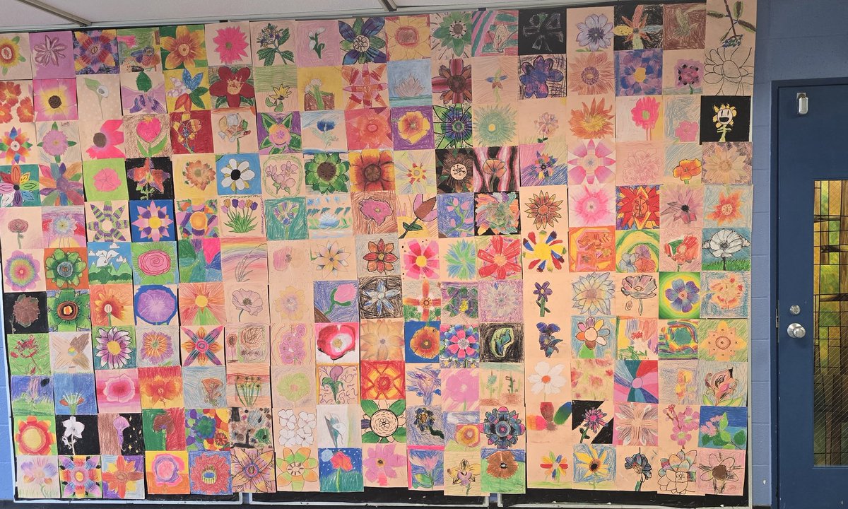 Our walls here at #Kingelementaryrocks are covered with the most amazing student artwork.