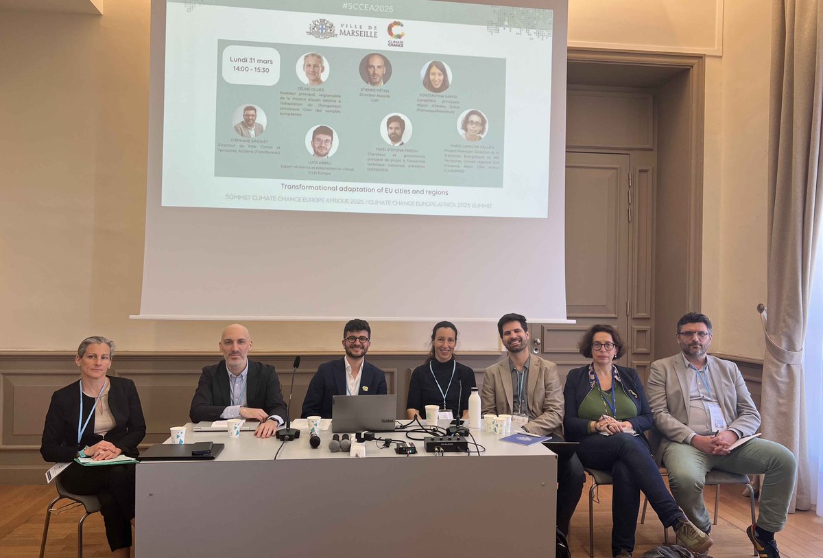 CARDIMED project (@cardimed_eu) on Twitter photo 🌍 CARDIMED was proud to contribute to the #ClimateChance Summit!
Big thanks to our partners <a href="/TStepisnik/">Tadej Stepisnik Perdih</a> , Marie Caroline (<a href="/MaRegionSud/">Région Sud</a>), and <a href="/LucaArbau/">Luca Arbau</a> (<a href="/ICLEI_Europe/">ICLEI Europe</a>) for their key roles in driving the conversation on #climateadaptation 🌱
More👉 cutt.ly/mrhSFFkl 🌍 CARDIMED was proud to contribute to the #ClimateChance Summit!
Big thanks to our partners <a href="/TStepisnik/">Tadej Stepisnik Perdih</a> , Marie Caroline (<a href="/MaRegionSud/">Région Sud</a>), and <a href="/LucaArbau/">Luca Arbau</a> (<a href="/ICLEI_Europe/">ICLEI Europe</a>) for their key roles in driving the conversation on #climateadaptation 🌱
More👉 cutt.ly/mrhSFFkl