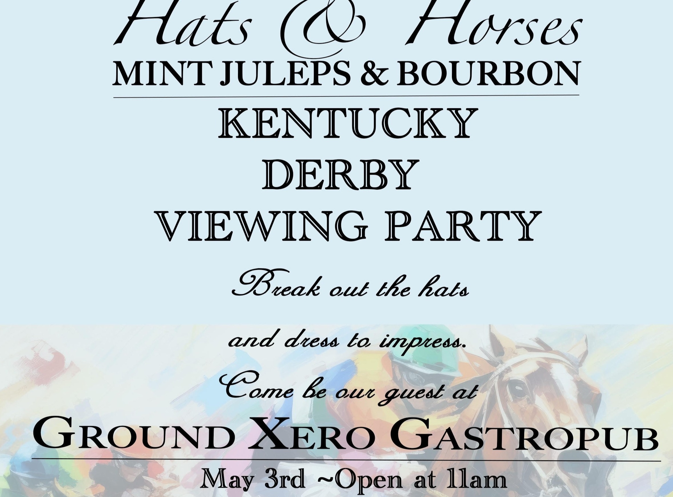 Hats Horses Mint Juleps Hats Horses Mint Juleps