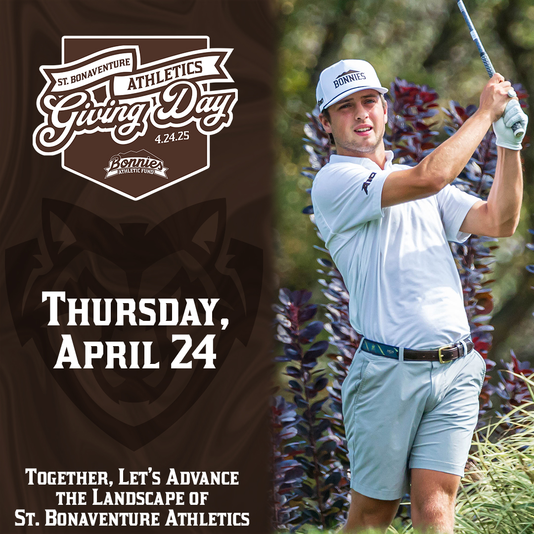 Happy Giving Day, Bonnies!

Your generous support helps us enhance the student-athlete experience!

Donate here: ow.ly/xh8f50VGoI1