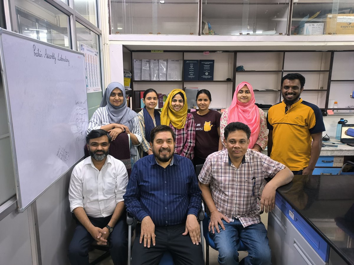 Basir's Protein Assembly Lab tweet media