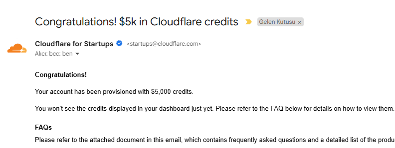 eckoln's tweet photo. cool, cool cool cool

big thanks to @CloudflareDev for giving me $5k in credits and 3 enterprise domains for @socketodev.🧡

i’m really excited to build more things for Socketo. https://t.co/blaBglFZlf