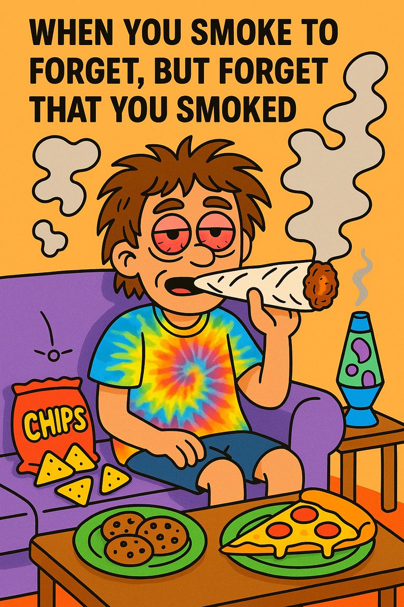 High thought of the day: If we forget we smoked, does that mean we get to smoke again?

#420friendly