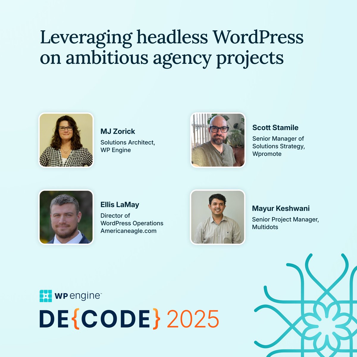 Multidots (@multidots) on Twitter photo 📷 Shoutout to <a href="/mayur_keshwani/">Mayur Keshwani</a> for speaking at DE{CODE} 2025 – WP Engine’s flagship event for WordPress devs!
His session on Leveraging Headless WordPress on Ambitious Agency Projects captivated the audience with key insights. 📷 Watch the session here: tiny.cc/8eih001 📷 Shoutout to <a href="/mayur_keshwani/">Mayur Keshwani</a> for speaking at DE{CODE} 2025 – WP Engine’s flagship event for WordPress devs!
His session on Leveraging Headless WordPress on Ambitious Agency Projects captivated the audience with key insights. 📷 Watch the session here: tiny.cc/8eih001