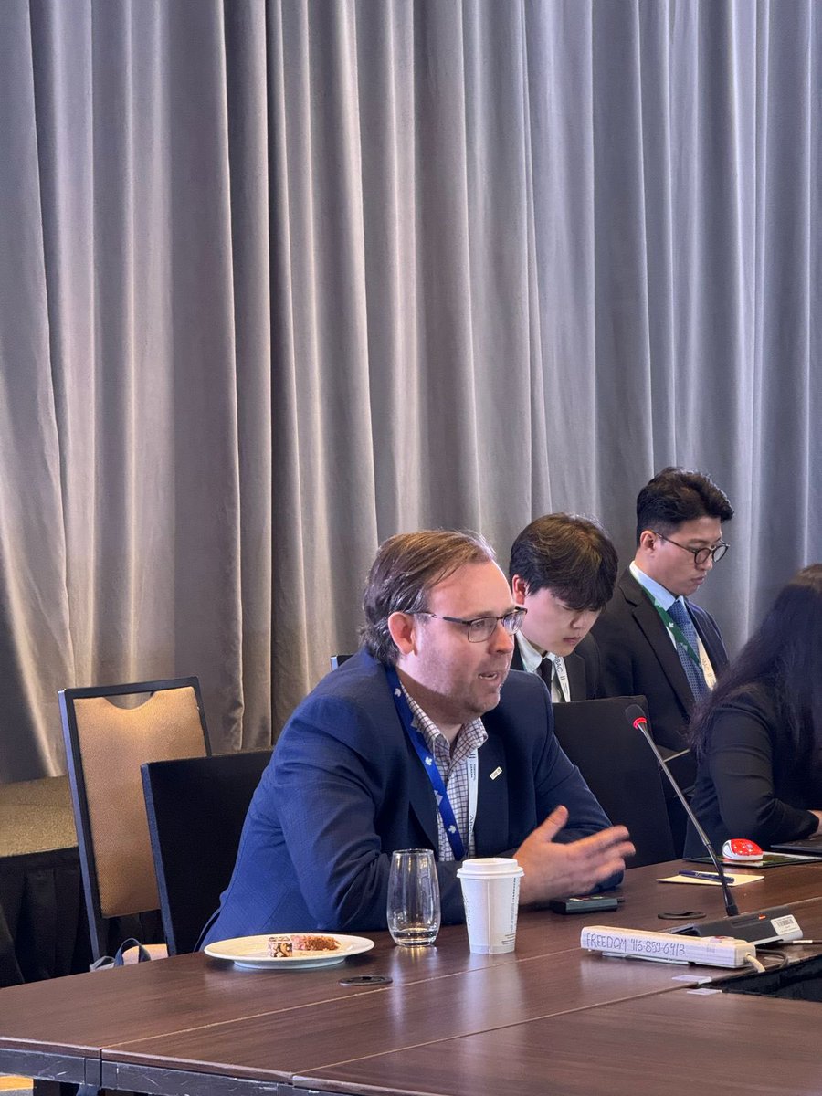 APECBiz's tweet image. Andrew Grantham, Senior Economist of CIBC, briefed ABAC Members on the global economic outlook amid growing volatility in the regional trade and financial markets. The presentation focused on the near term and long-term effects on various sectors and economies of the ongoing US…