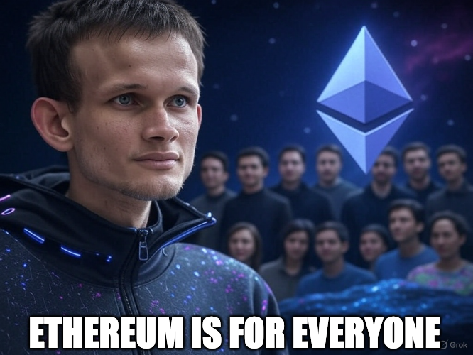 Wad3Watts's tweet photo. @Web3Pikachu @hannaXbtc I have a dream: Ethereum is for everyone ๐๐ซ
@VitalikButerin @ethereumfndn @ethereum #EthereumIs4EveryOne https://t.co/nAIAQzhMqf