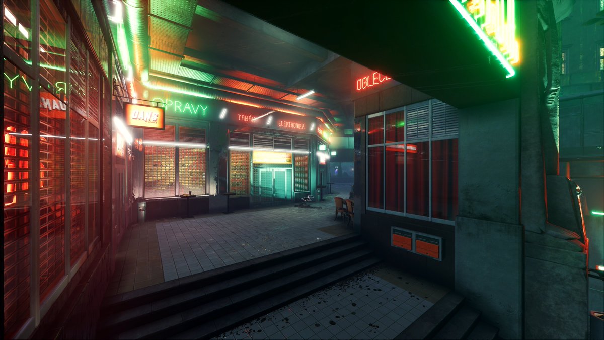 Bloodhunt's tweet photo. 3 DAYS UNTIL BLOODHUNT'S ANNIVERSARY!

We thought you would like to see some nostalgia shots, so we will be posting a countdown to the 27th with some of them! 

Today we bring you an aerial shot of the Slaughterhouse and this picture inside the Shopping Arcade. https://t.co/A2GiogjGqw
