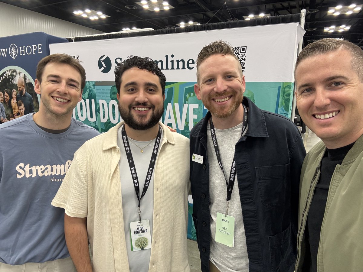 Amazing few days at The Gospel Coalition in Indianapolis!

The Streamline team made sure to catch some Pacers vs. Bucks action while we were in town—we jumped on the Pacers bandwagon and acted like we belonged.

Big shoutout to <a href="/AnthonyAlphin/">Anthony Alphin</a>  and David Cover for hosting