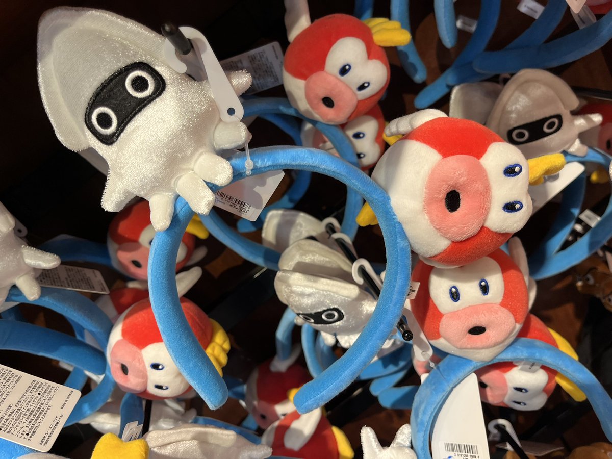 2025/04/24 スーパーニンテンドーワールドの新しいカチューシャ