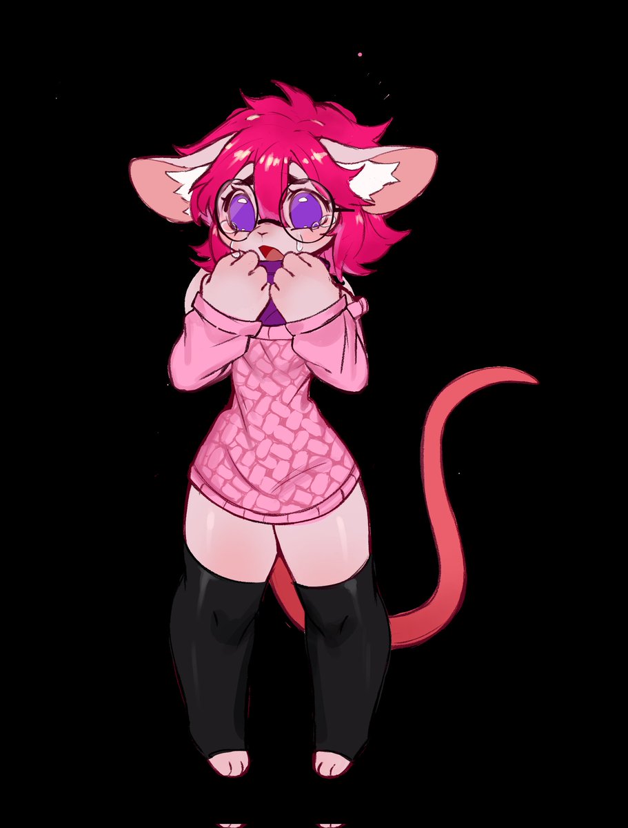 This is my first time making a Png tuber! It turned out so cute! ✨💖😩 Commission made for <a href="/RubyGoatBr/">°•ʀʊɮʏ•°</a> !! 

#art #chibi #Pngtuber #Commission #cute #digitalart #furry #furryart #Pngtuberart