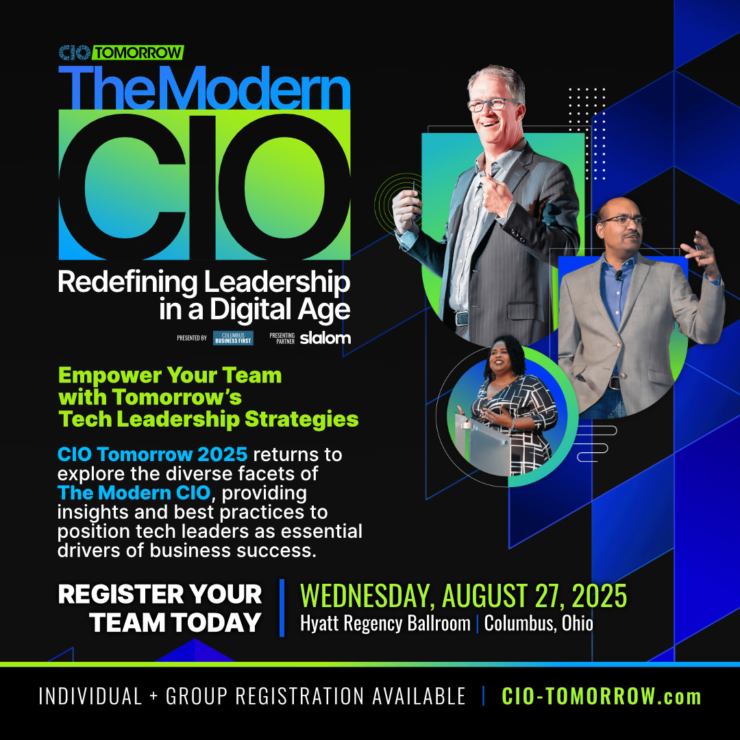 Empower Your Team with Tomorrow’s Tech Leadership Strategies. CIO Tomorrow returns Wed, Aug 27, 2025 to explore the diverse facets of The Modern CIO, providing insights &amp; best practices to position tech leaders as drivers of business success. cio-tomorrow.com #CIOtomorrow