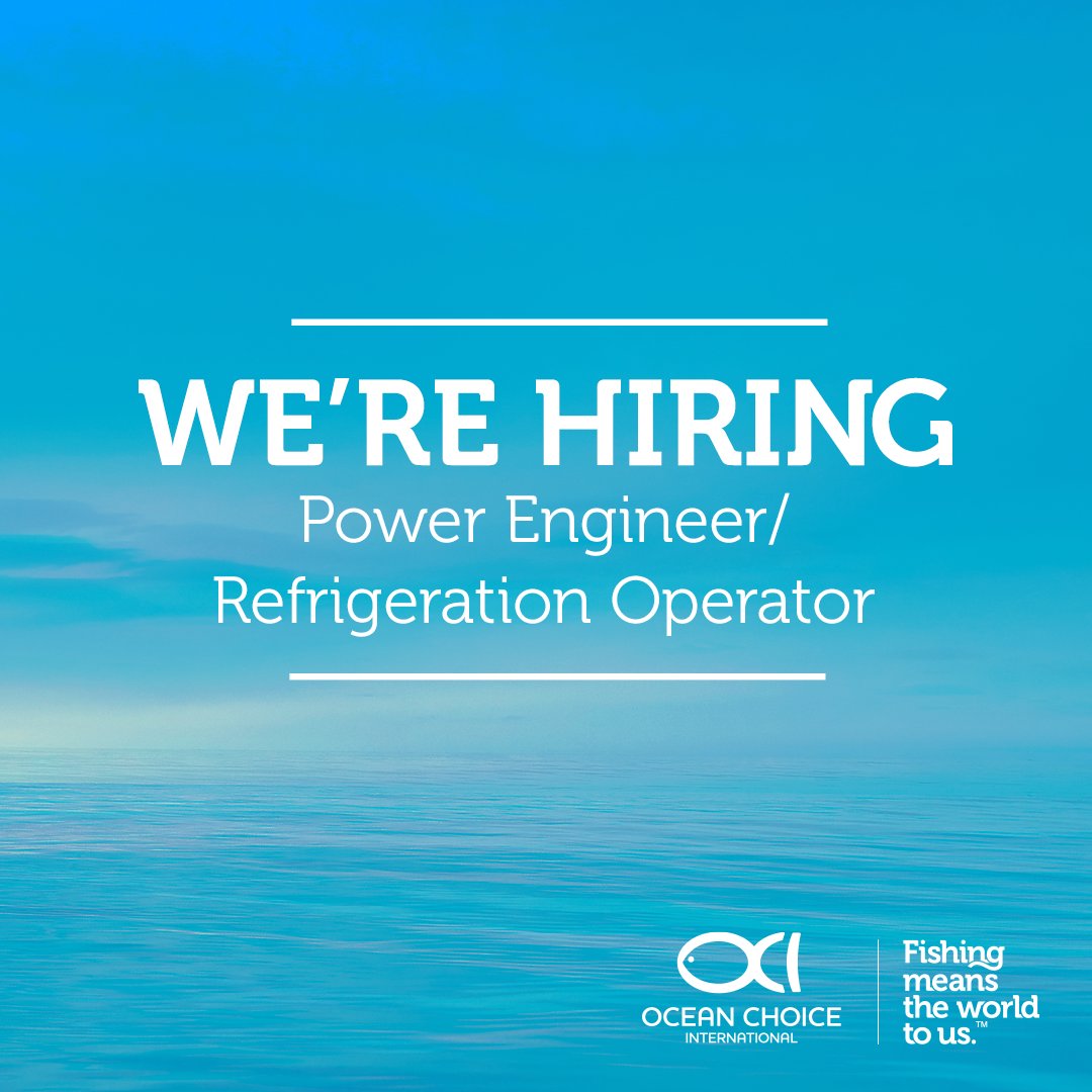 Our team is on the hunt for a highly-skilled Power Engineer/Refrigeration Operator! This is a full-time, seasonal position at our Fish Processing Facility in St. Lawrence, NL. Explore the full details and application instructions here: oceanchoice.com/careers/