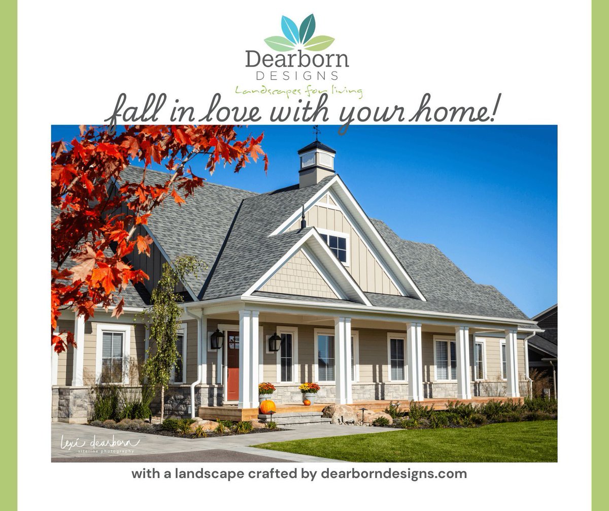 There is nothing quite like a stunning front entrance to extend a warm “Welcome to Our Home.” If you dream of a fresh look for your home, you can find me at dearborndesigns.com. Let’s work together to create a beautiful first impression!
