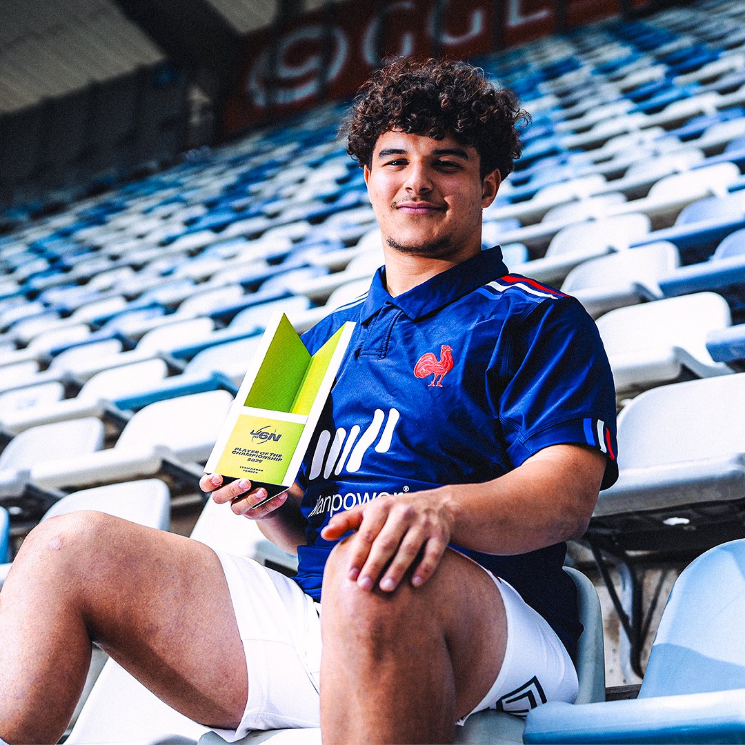 📸 𝐿𝑦𝑎𝑚 𝐴𝑘𝑟𝑎𝑏 🏆 

Joueur du Tournoi des Six Nations U20 2025 🌟

#SixNationsRugby