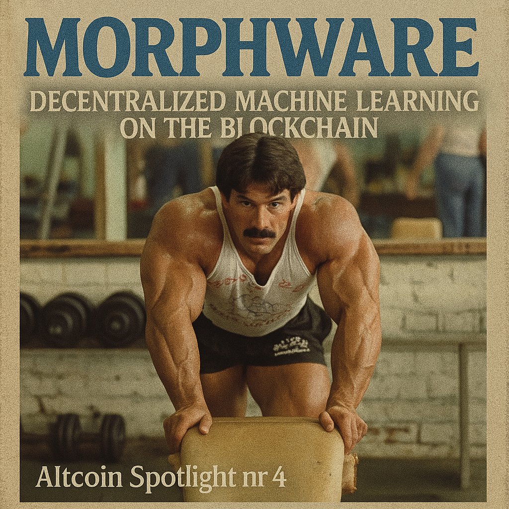 🟧 Altcoin Spotlight nr 4: $XMW <a href="/MorphwareAI/">Morphware</a>

→ Price: $0.066
→ Valuation: $52mil MC/$82mil FDV

Recently, I've been sharing multiple posts about $XMW. It is getting good hype on X because <a href="/mediumtension/">Kenso Trabing</a> will be speaking on AI at the main stage of Token 2049.

Let's find out