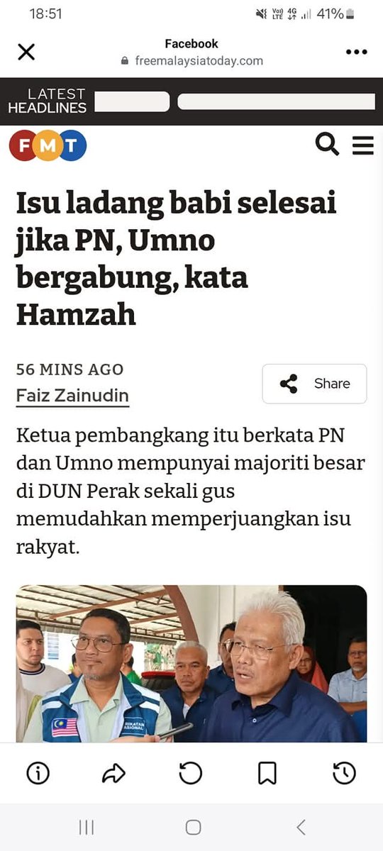 Dah bergaduh ke? Sekarang nak berpakat dengan UMNO pulak dah😂