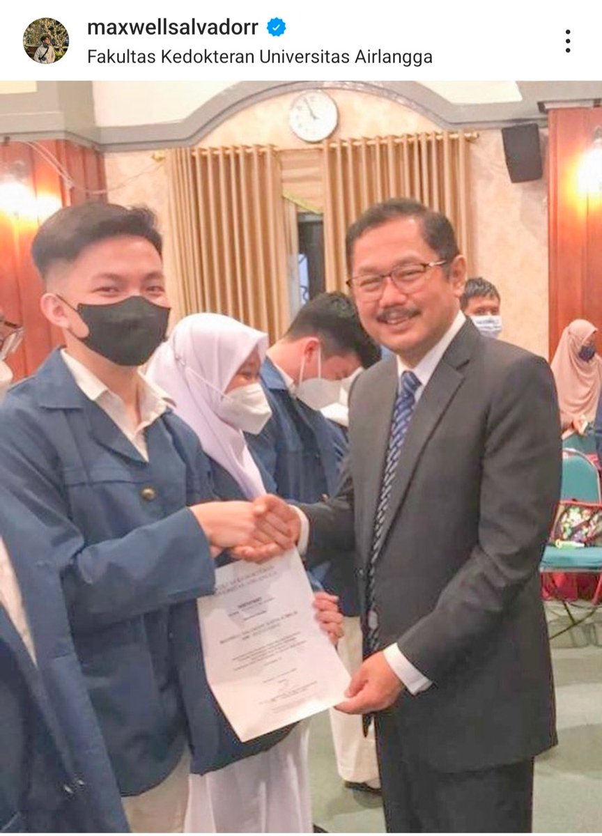 shisukaarishima's tweet photo. ✨ Prestasi Maxwell Salvador Surya Atmaja Tahun 2023 ✨ #timsekop

♠ Januari ♠

Peringkat ke VI pada Subprogram I FK Universitas Airlangga. 

Sekilas Info :
Unair berada diposisi ke-2 terbaik di RI untuk QS WUR by Subject 2024 bidang kedokteran dgn peringkat 301-350 dunia. https://t.co/d1orc02YRl