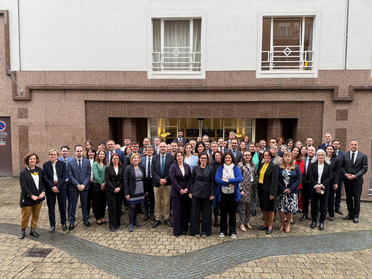 The Western Balkans Investment Framework (WBIF) (@thewbif) on Twitter photo The 7th WBIF Strategic & Operational Board Meetings is ongoing in Brussels 24–25 April!
With <a href="/EU_Commission/">European Commission</a>, #WesternBalkans partners, donors & IFIs
▶️ Joint agenda:
📈 Growth Plan & Reform& Growth Facility
▶️WB Priority investment projects
💡Regional Energy Efficiency Programme The 7th WBIF Strategic & Operational Board Meetings is ongoing in Brussels 24–25 April!
With <a href="/EU_Commission/">European Commission</a>, #WesternBalkans partners, donors & IFIs
▶️ Joint agenda:
📈 Growth Plan & Reform& Growth Facility
▶️WB Priority investment projects
💡Regional Energy Efficiency Programme