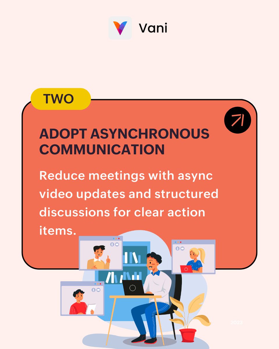 VaniHQ's tweet photo. Remote collaboration should be effortless, not exhausting. With the right approach,
tool teams can stay connected, productive, and aligned from anywhere. 💻 

#vanihq #remotework #remotecollaboration #teamproductivity #productivitytips https://t.co/CGGC21pZbz